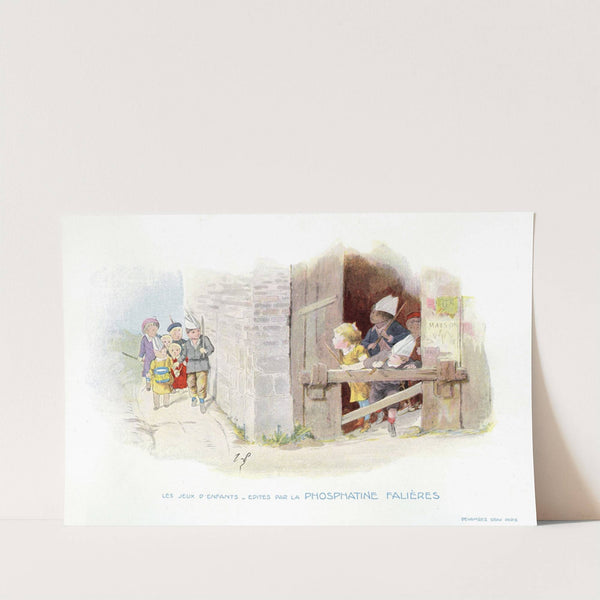 Les jeux d’enfants by Timoléon Lobrichon