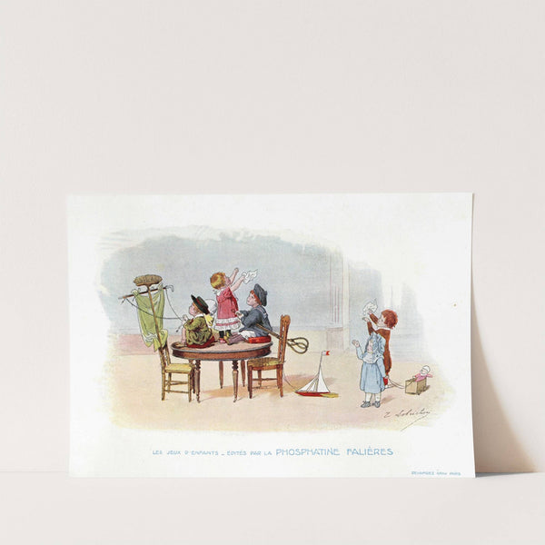 Les jeux d’enfants by Timoléon Lobrichon