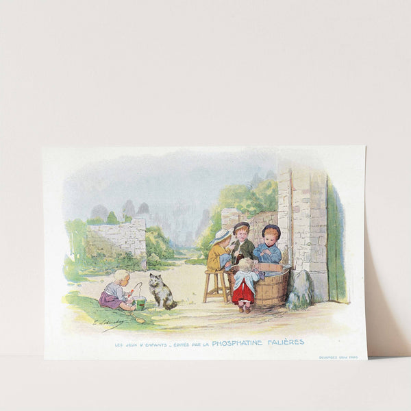 Les jeux d’enfants by Timoléon Lobrichon