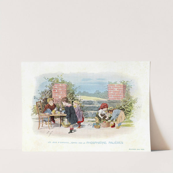 Les jeux d’enfants by Timoléon Lobrichon