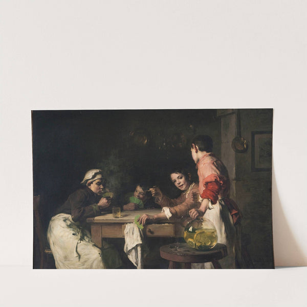 Les joueurs de cartes by Joseph Bail