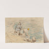 Les Lavandières by Alfred Sisley