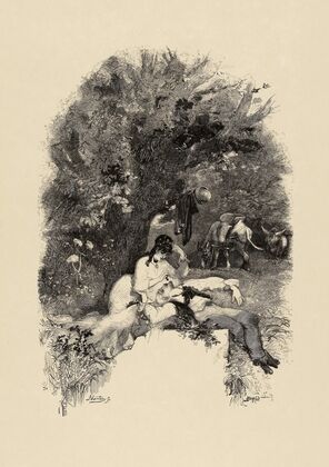 Les mois gastronomiques Les cerises de Montmorency (1877)