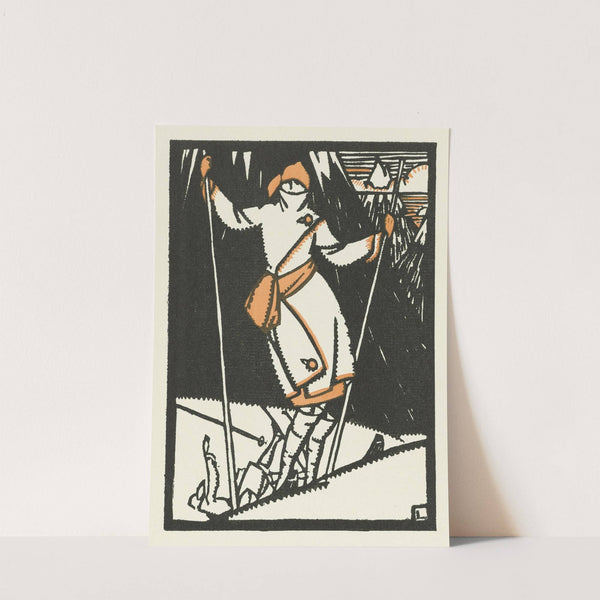 Les Neiges ; Costume pour les sports d'hiver, en'agnella' de Rodier by Maurice Leroy