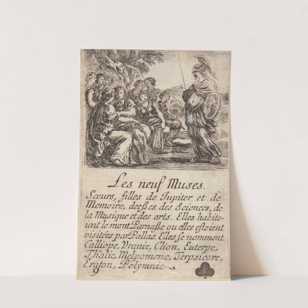 Les neuf Muses by Stefano Della Bella