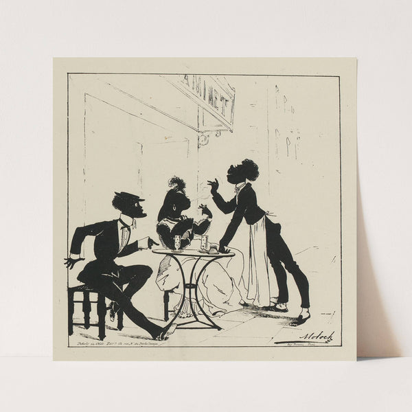 Rassurez-vous, Mesdames, vous ne tomberez pas vivantes dans les mains de ces Anthropophages by Moloch (Alphonse Hector Colomb)