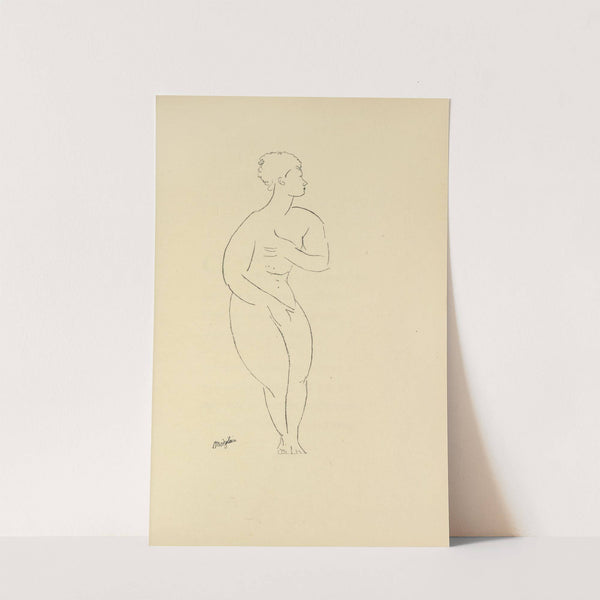 Les nymphes Pl.3 (1921) by Amedeo Modigliani
