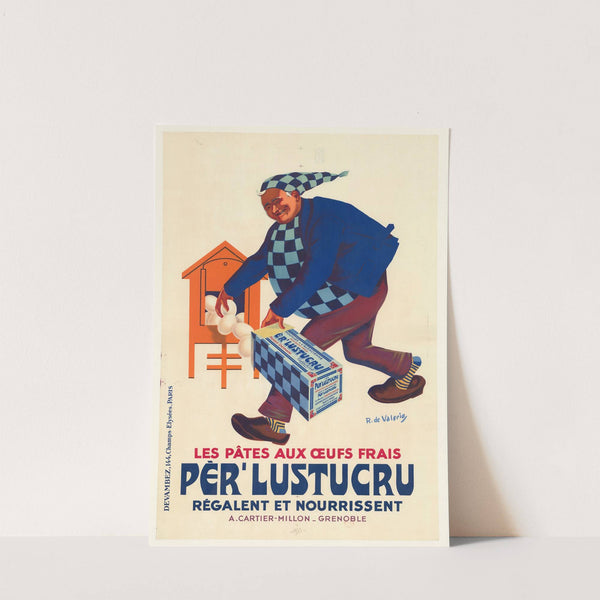 Les Pâtes aux oeufs frais Per’ Lustucru (1933) by Roger de Valerio