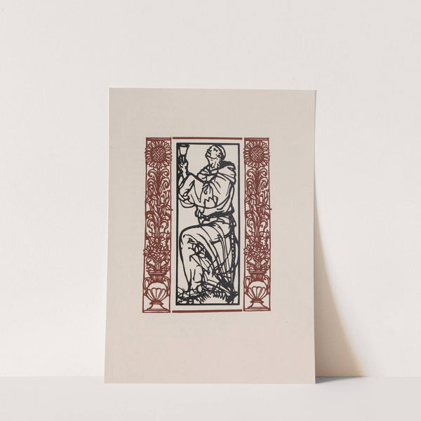 Les petites fleurs de St François d’Antonio Cesari (1928) by Emile Bernard