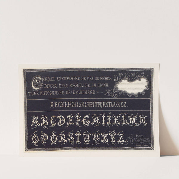 Les petits alphabets du brodeur Pl.24 by Édouard Guichard