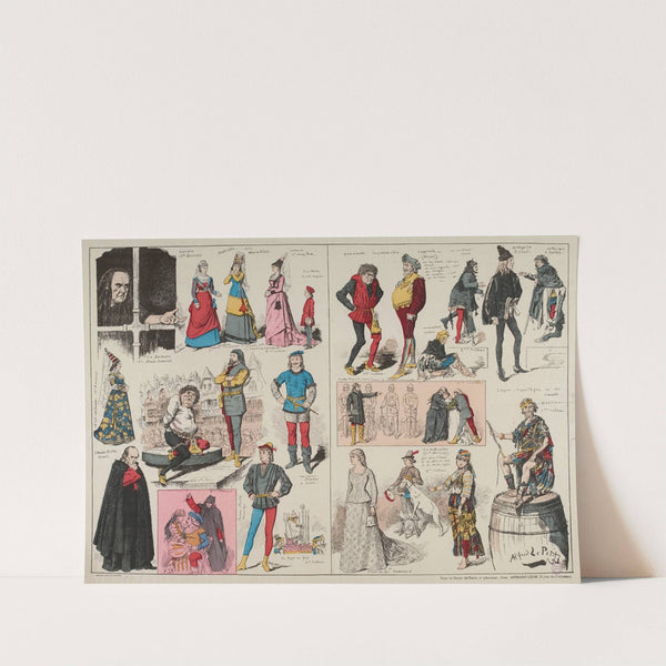 Les pièces en vogue N°5 Théâtre des nations Notre-Dame de Paris by Zut (Alfred Le Petit)
