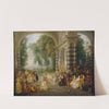 Les Plaisirs du Bal by Jean-Antoine Watteau