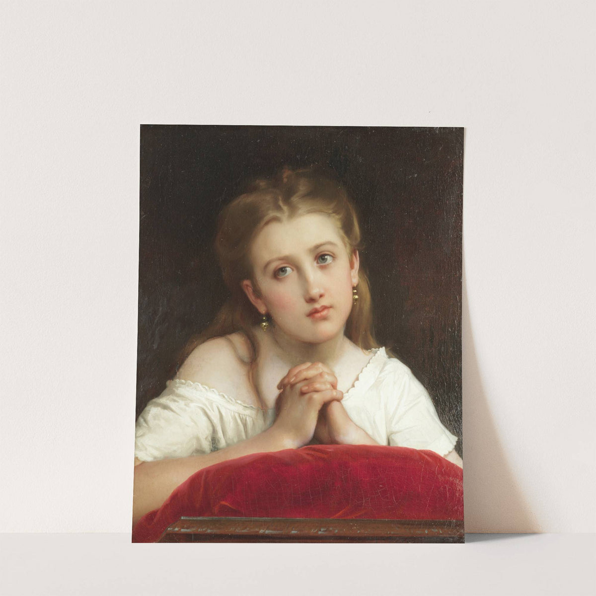 Les prières (1870) by Léon-Jean-Basile Perrault