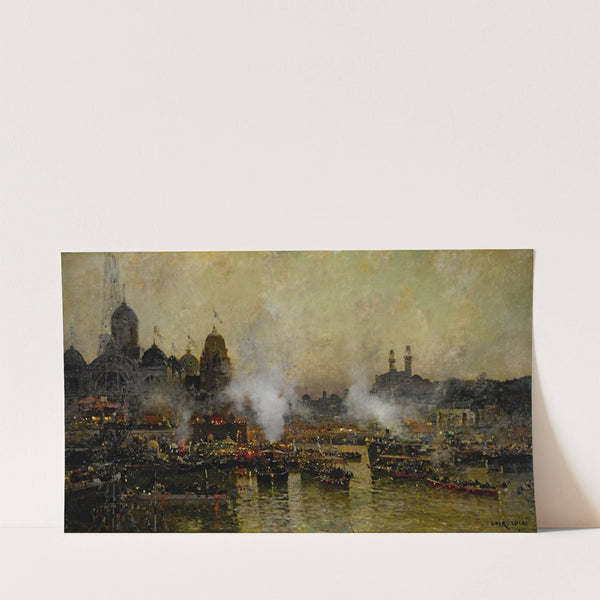 Les Quais De La Seine, 1900 by Luigi Loir
