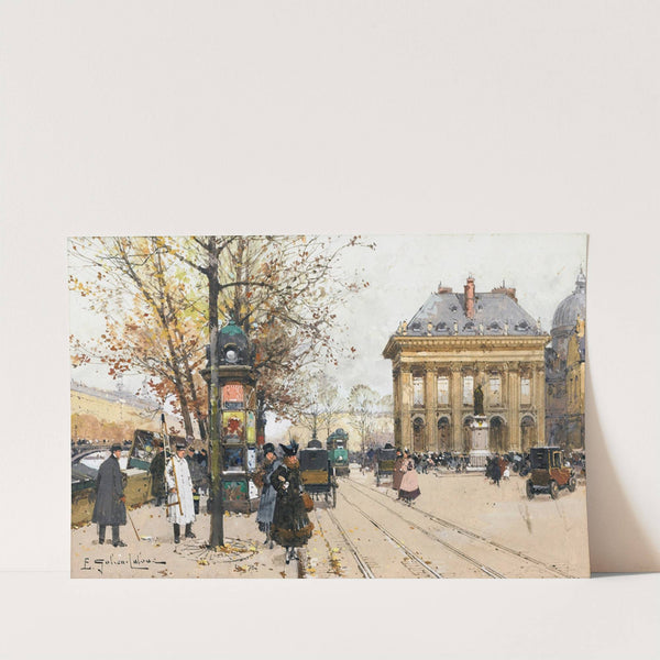 Les Quais De La Seine (L’automne) by Eugène Galien-Laloue