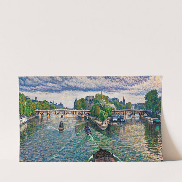 Les Remorqueurs by Gustave Cariot