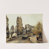 Les Rues de la Lune, Beauregard et de Cléry, vues de la porte Saint-Denis by Emmanuel Lansyer