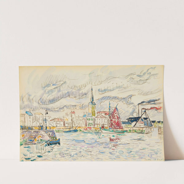Les Sables–d&#039;Olonne by Paul Signac