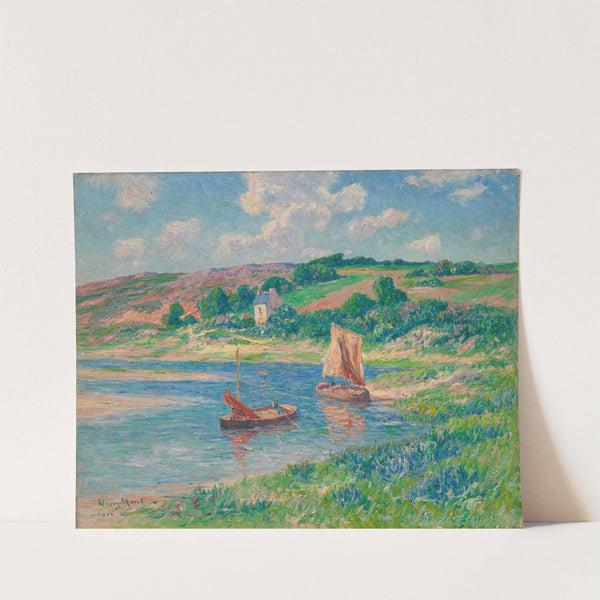 Les Sableurs Pont-Aven by Henry Moret