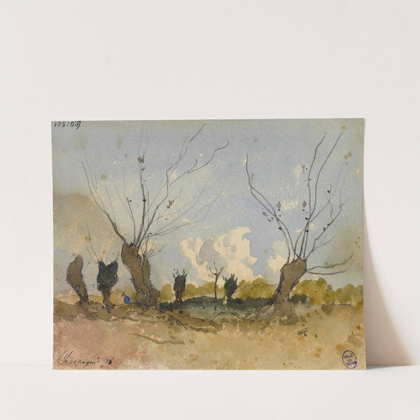 Les Saules (1878) by Henri-Joseph Harpignies