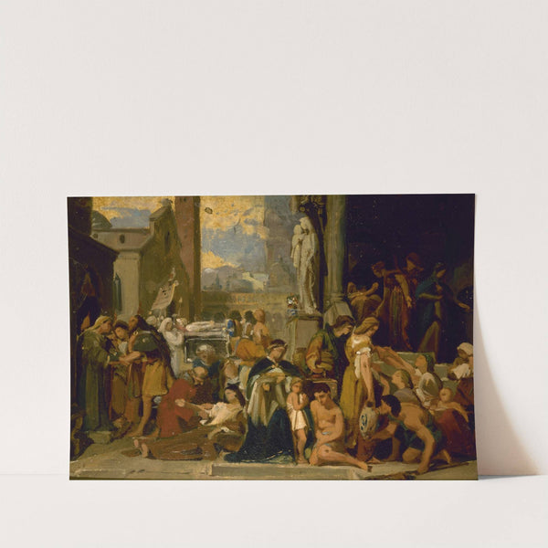 Les sept œuvres de miséricorde by Jean-Louis Bezard