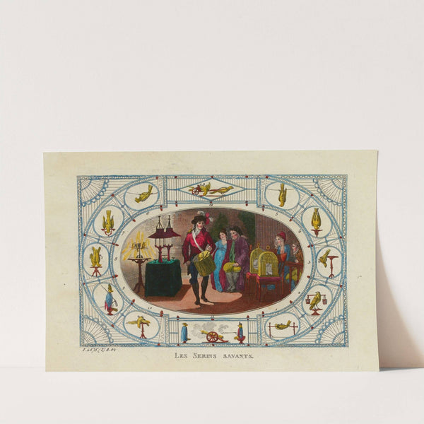 Les Serins Savants by Jean Démosthène Dugourc