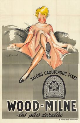 Les Talons caoutchouc fixes. Wood Milne, les plus durables (1929)