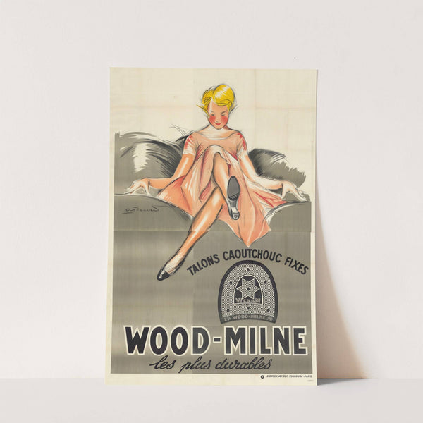 Les Talons caoutchouc fixes. Wood Milne, les plus durables (1929) by André Pécoud