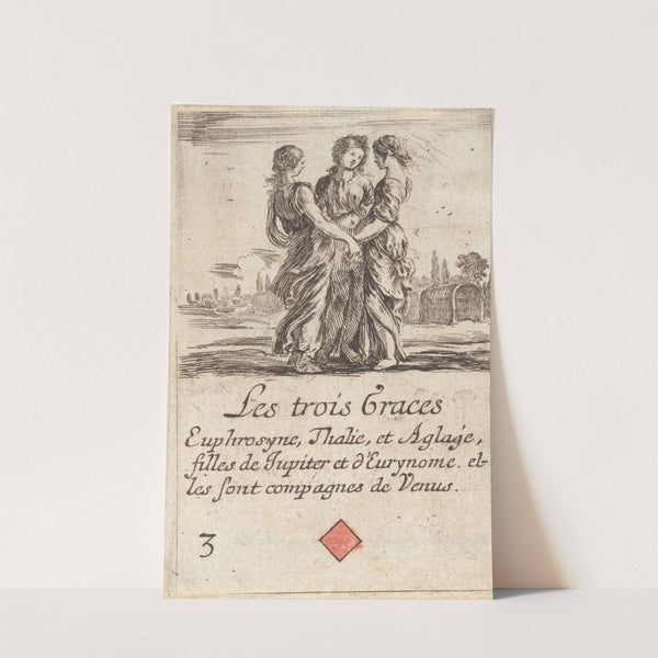 Les trois Graces by Stefano Della Bella