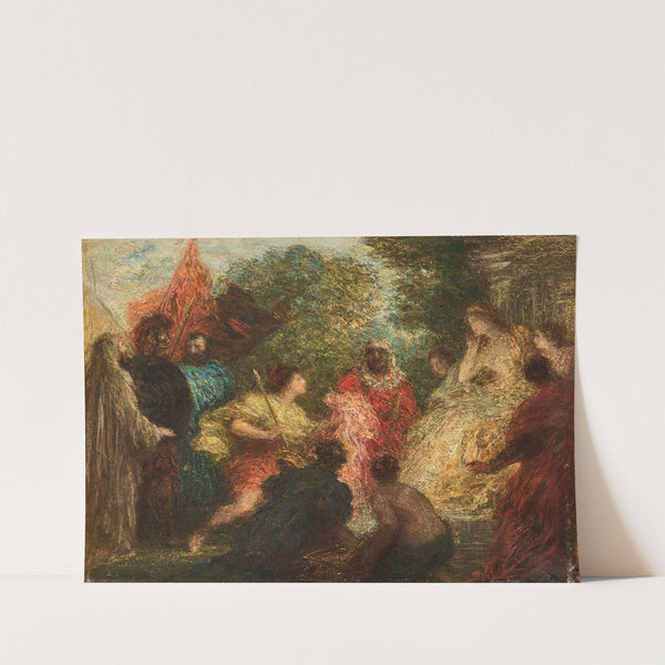 Les Troyens à Carthage by Henri Fantin-Latour