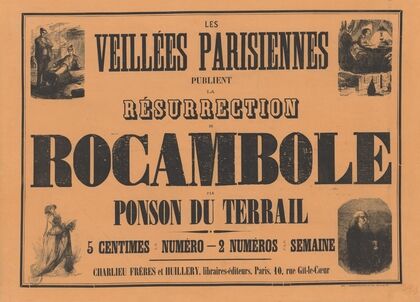 Les Veillées parisiennes publient la Résurrection de Rocambole (1866)