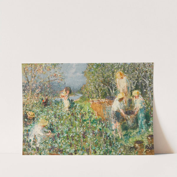 Les vendanges by Pierre-Eugène Montézin