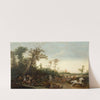 L’Escarmouche en lisière de forêt by Esaias van de Velde