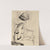 Lesende Frau im Profil nach rechts by Hermann Lismann