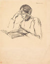Lesende (Martha Liebermann) (1888)