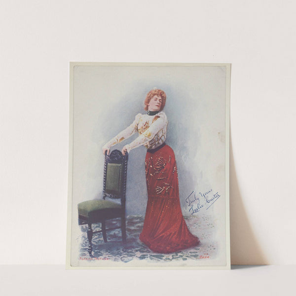 Leslie Carter as Zaza (1900) by Frederick Moladore Spiegle