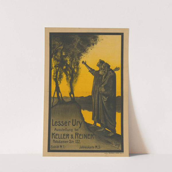 Lesser Ury. Ausstellung Keller und Reiner (1905) by Lesser Ury