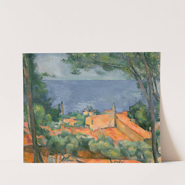 L’Estaque aux toits rouges (1883-1885) by Paul Cézanne