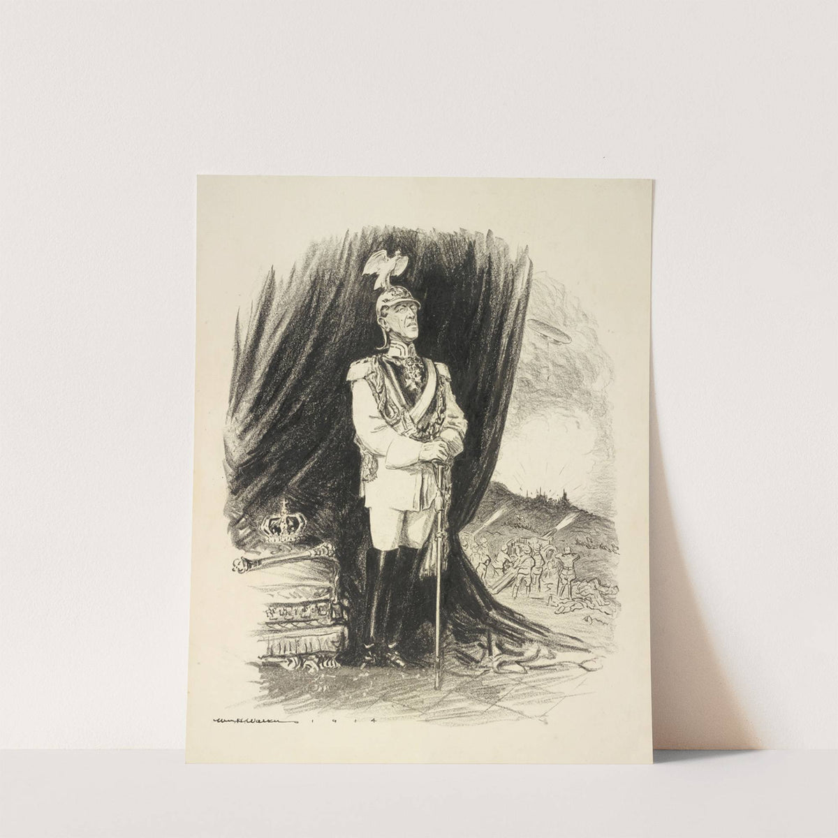 Let U.S. give thanks. (that it isn’t) (1914) by William Henry Walker