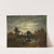 L&#039;étang, coucher de soleil by Théodore Rousseau