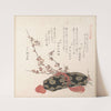 Letter-Box and Plum Blossoms by Kubo Shunman