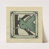 Letters designed and cut on linoleum blocks Pl.11 (1920) by Columbia University Teachers College