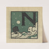 Letters designed and cut on linoleum blocks Pl.14 (1920) by Columbia University Teachers College