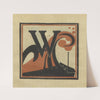 Letters designed and cut on linoleum blocks Pl.23 (1920) by Columbia University Teachers College