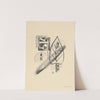 Letters from the series Poems in Drawings by Mikuláš Galanda