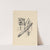 Letters from the series Poems in Drawings by Mikuláš Galanda