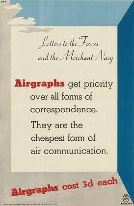 Letters to the Forces and the Merchant Navy