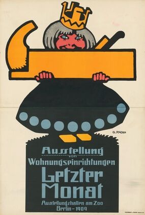 Letzter Monat. Ausstellung von Wohnungseinrichtungen, Berlin 1909 (1909)