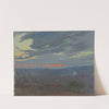 Lever de soleil au-dessus de l’Arno (1898) by Charles Marie Dulac