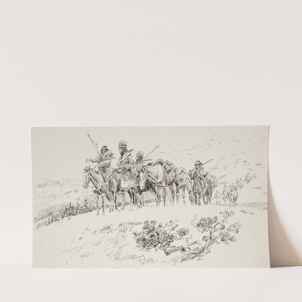 Lewis and Clark (1918) by Charles Marion Russell